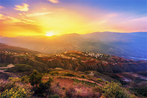 陽春三月游大理雞足山景區